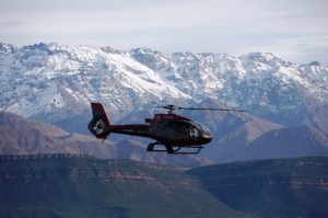 Flying back from Mount Toubkhal