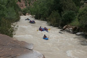 Paddling The Ahansel River on the Awesome Foursome