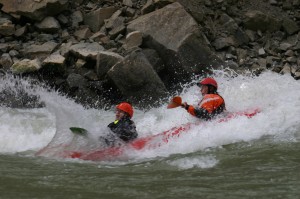 Tandem Kayaking on Ahansel River